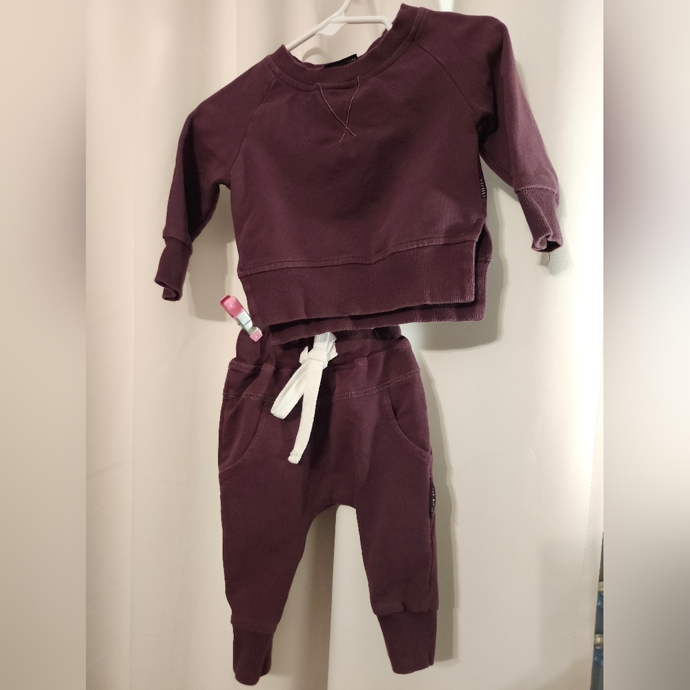 Little bipsy 0-3m plum set